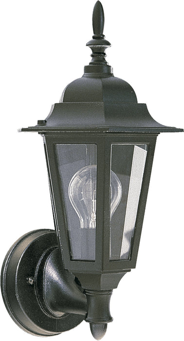 Myhouse Lighting Quorum - 790-15 - One Light Wall Mount - Aluminum Box Lanterns - Black