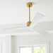 Myhouse Lighting Visual Comfort Fan - 3ADR60BBS - 60``Ceiling Fan - Adler 60 - Burnished Brass