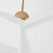 Myhouse Lighting Visual Comfort Fan - 3ADR60BBS - 60``Ceiling Fan - Adler 60 - Burnished Brass