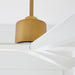 Myhouse Lighting Visual Comfort Fan - 3ADR60BBS - 60``Ceiling Fan - Adler 60 - Burnished Brass