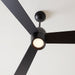 Myhouse Lighting Visual Comfort Fan - 3ALBR60MBKD - 60``Ceiling Fan - Alba 60 - Midnight Black