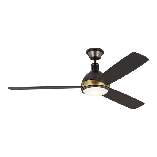 Myhouse Lighting Visual Comfort Fan - 3HCKR60BNZHABD - 60``Ceiling Fan - Hicks 60 - Deep Bronze