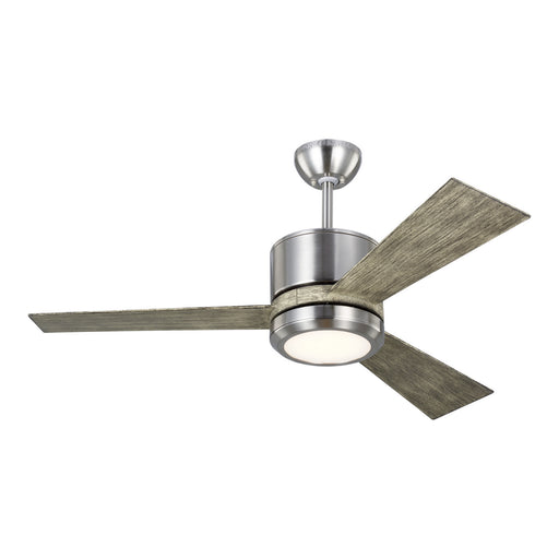 Myhouse Lighting Generation Lighting. - 3VNR42BSLGD-V1 - 42"Ceiling Fan - Vision - Brushed Steel