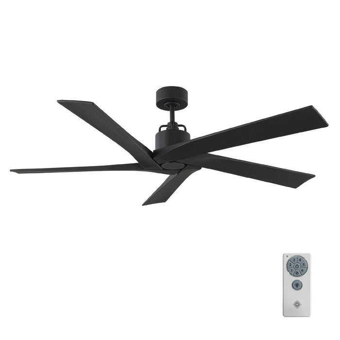 Myhouse Lighting Visual Comfort Fan - 5ASPR56MBK - 56``Ceiling Fan - Aspen 56 - Midnight Black