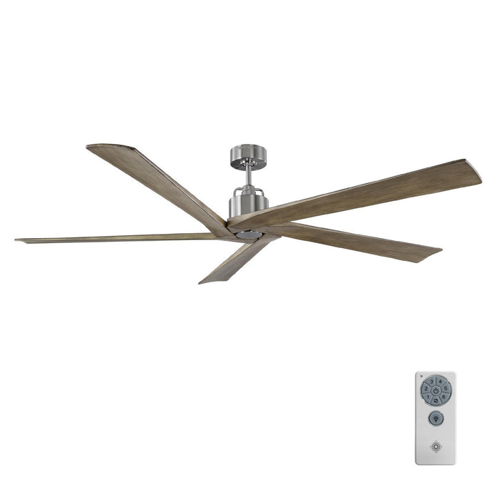 Myhouse Lighting Visual Comfort Fan - 5ASPR70BS - 70``Ceiling Fan - Aspen 70 - Brushed Steel