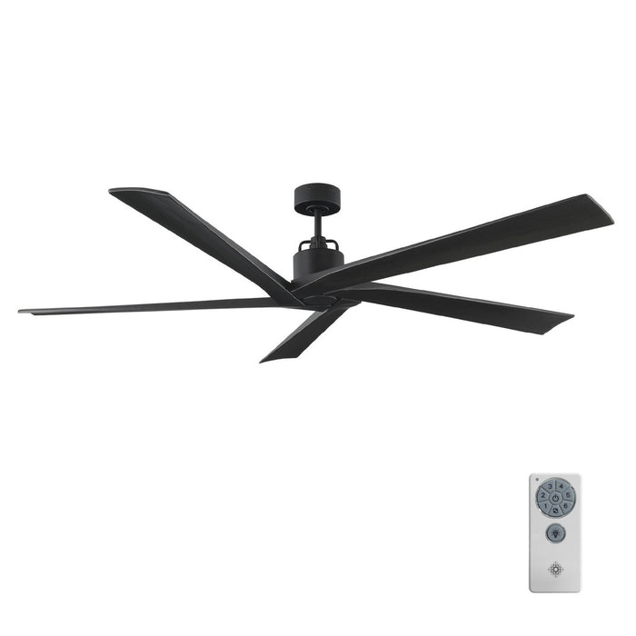 Myhouse Lighting Visual Comfort Fan - 5ASPR70MBK - 70``Ceiling Fan - Aspen 70 - Midnight Black