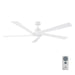 Myhouse Lighting Visual Comfort Fan - 5ASPR70RZW - 70``Ceiling Fan - Aspen 70 - Matte White