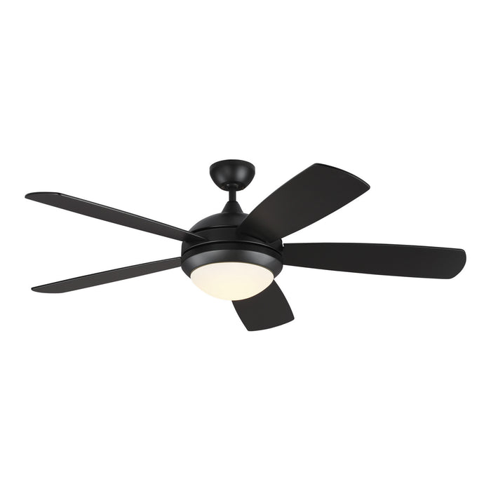 Myhouse Lighting Generation Lighting - 5DISM52MBKD - 52"Ceiling Fan - Discus - Midnight Black