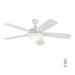 Myhouse Lighting Generation Lighting - 5DISM52RZWD - 52"Ceiling Fan - Discus - Matte White