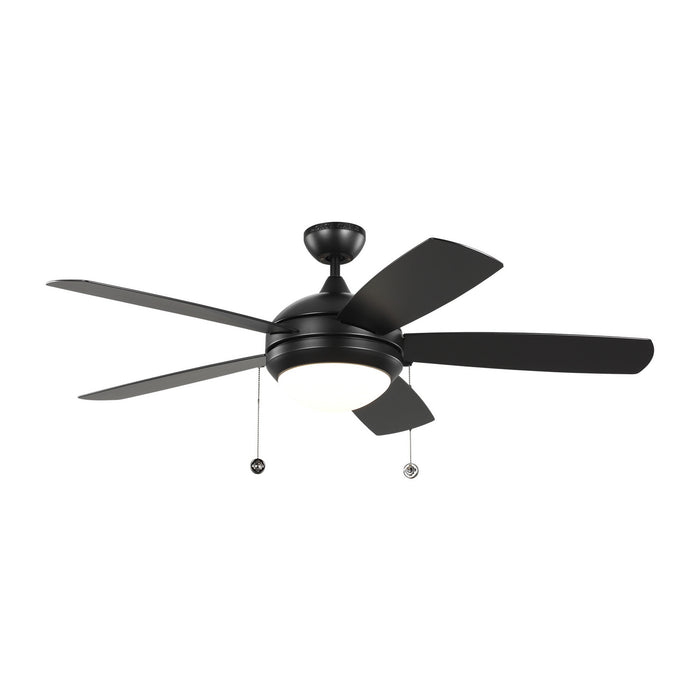 Myhouse Lighting Generation Lighting - 5DIW52BKD - 52"Ceiling Fan - Discus - Matte Black