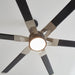 Myhouse Lighting Visual Comfort Fan - 6LFR62MBKD - 62``Ceiling Fan - Loft 62 - Midnight Black