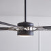 Myhouse Lighting Visual Comfort Fan - 6LFR62MBKD - 62``Ceiling Fan - Loft 62 - Midnight Black