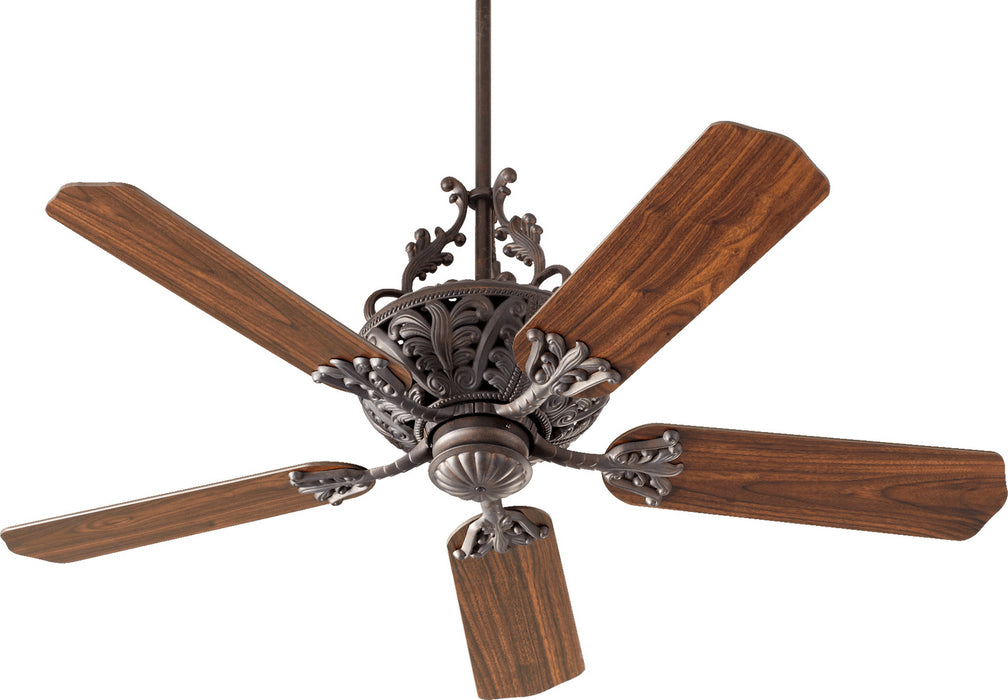 Myhouse Lighting Quorum - 85525-44 - 52"Ceiling Fan - Windsor - Toasted Sienna