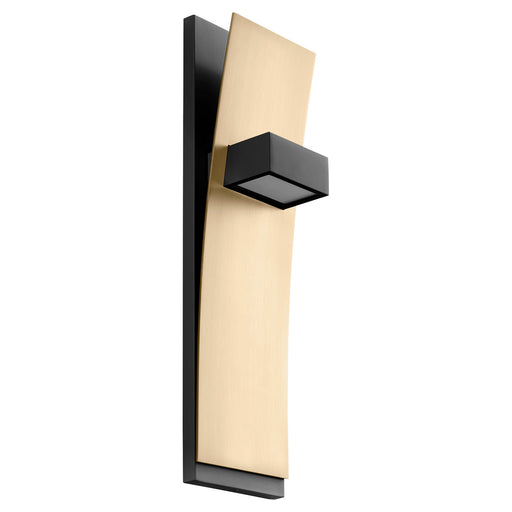 Myhouse Lighting Oxygen - 3-400-1540 - LED Wall Sconce - Dario - Black W/ Aged Brass