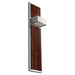 Myhouse Lighting Oxygen - 3-401-24 - LED Wall Sconce - Guapo - Satin Nickel W/ Walnut