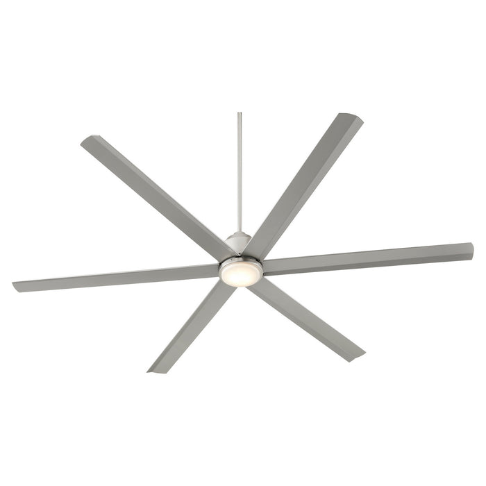 Myhouse Lighting Quorum - 20806-65 - 80"Ceiling Fan - Titus - Satin Nickel