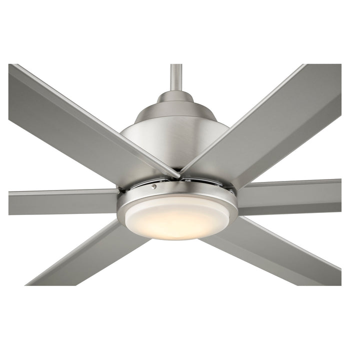 Myhouse Lighting Quorum - 20806-65 - 80"Ceiling Fan - Titus - Satin Nickel