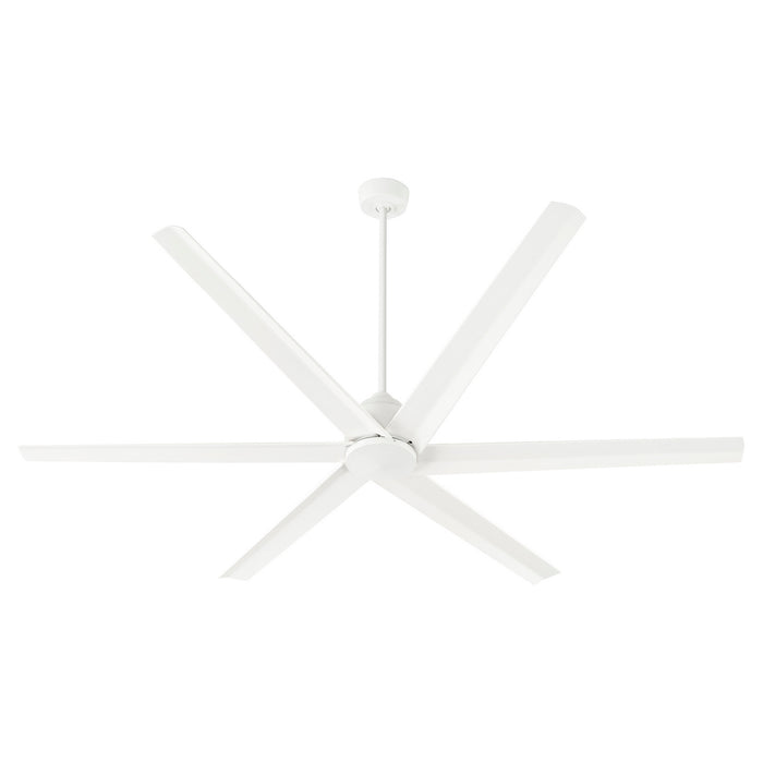 Myhouse Lighting Quorum - 20806-8 - 80"Ceiling Fan - Titus - Studio White