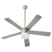 Myhouse Lighting Quorum - 37525-65 - 52"Ceiling Fan - Maxwell - Satin Nickel