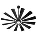 Myhouse Lighting Quorum - 46012-59 - 60"Patio Fan - Cirque - Matte Black