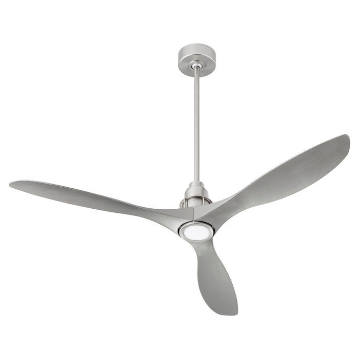 Myhouse Lighting Quorum - 97543-65 - 54"Ceiling Fan - Marino - Satin Nickel