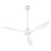 Myhouse Lighting Quorum - 97543-8 - 54"Ceiling Fan - Marino - Studio White