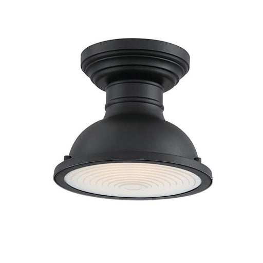 Myhouse Lighting Westinghouse Lighting - 6113200 - One Light Semi-Flush Mount - Orson - Textured Black