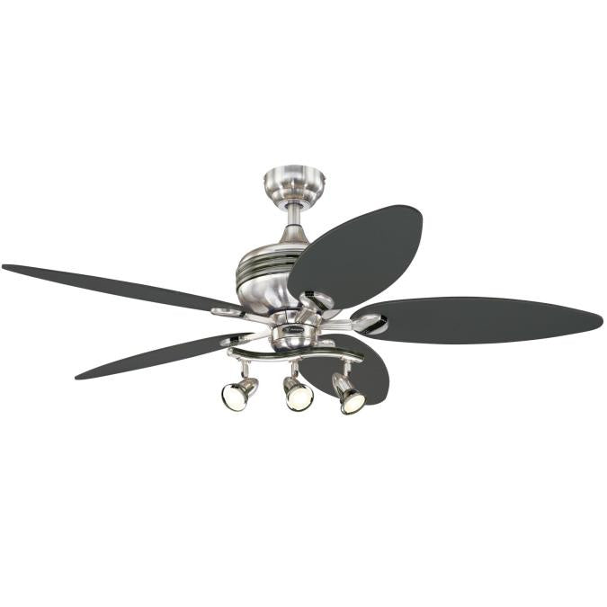 Myhouse Lighting Westinghouse Lighting - 7223100 - 52"Ceiling Fan - Xavier Ii - Brushed Nickel