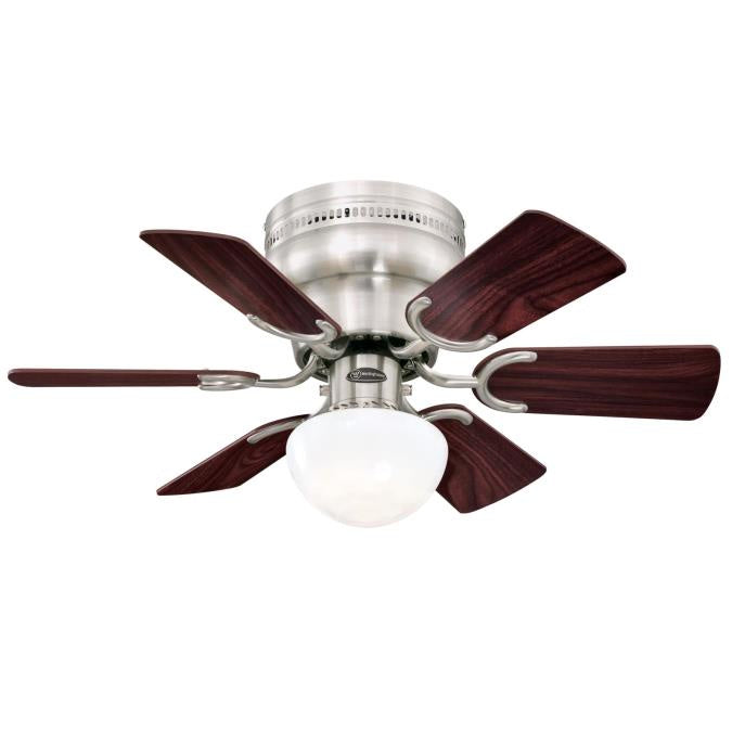 Myhouse Lighting Westinghouse Lighting - 7230700 - 30"Ceiling Fan - Petite - Brushed Nickel