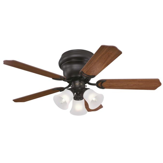 Myhouse Lighting Westinghouse Lighting - 7231300 - 42"Ceiling Fan - Contempra Trio - Oil Rubbed Bronze