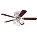 Myhouse Lighting Westinghouse Lighting - 7231900 - 42"Ceiling Fan - Contempra Trio - Brushed Nickel