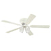 Myhouse Lighting Westinghouse Lighting - 7232300 - 52"Ceiling Fan - Contempra Iv - White