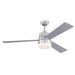 Myhouse Lighting Westinghouse Lighting - 7304900 - 52"Ceiling Fan - Brinley - Brushed Nickel