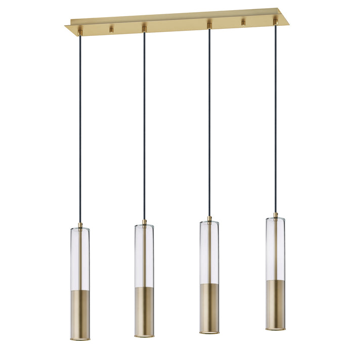 Myhouse Lighting ET2 - E11004-24SBR - LED Linear Pendant - Torch - Satin Brass