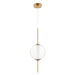 Myhouse Lighting ET2 - E11040-24GLD - LED Pendant - Axle - Gold