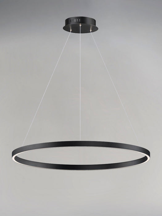 Myhouse Lighting ET2 - E22724-BK - LED Pendant - Groove WiZ - Black