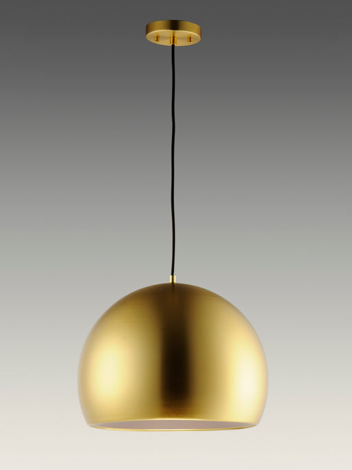 Myhouse Lighting ET2 - E24924-SBRCOF - LED Pendant - Palla - Satin Brass / Coffee