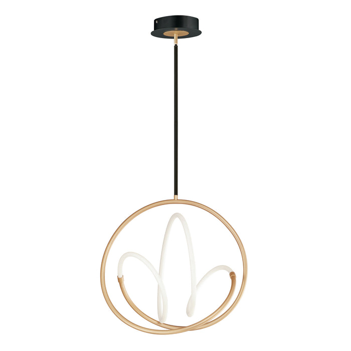 Myhouse Lighting ET2 - E25094-01BKGLD - LED Pendant - Mobius - Black / Gold