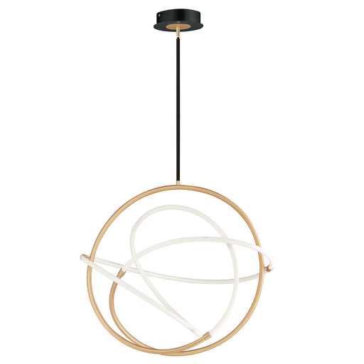 Myhouse Lighting ET2 - E25096-01BKGLD - LED Pendant - Mobius - Black / Gold