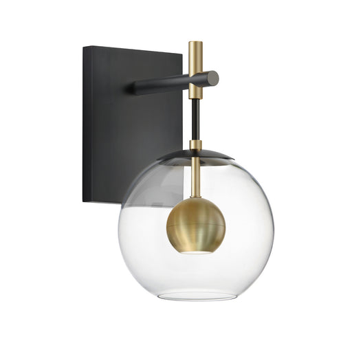 Myhouse Lighting ET2 - E25151-BKNAB - LED Wall Sconce - Nucleus - Black / Natural Aged Brass