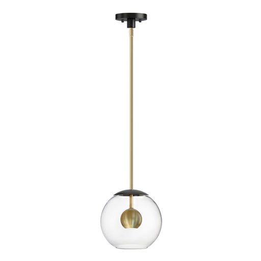 Myhouse Lighting ET2 - E25154-BKNAB - LED Pendant - Nucleus - Black / Natural Aged Brass