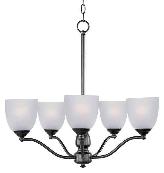 Myhouse Lighting Maxim - 10065FTBK - Five Light Chandelier - Stefan - Black