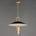 Myhouse Lighting Maxim - 10098BKSBR - LED Pendant - Tahoe - Black / Satin Brass