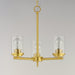 Myhouse Lighting Maxim - 10203CLSBR - Three Light Chandelier - Corona - Satin Brass