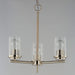 Myhouse Lighting Maxim - 10203CLSN - Three Light Chandelier - Corona - Satin Nickel