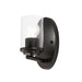 Myhouse Lighting Maxim - 10211CLBK - One Light Wall Sconce - Corona - Black