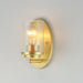 Myhouse Lighting Maxim - 10211CLSBR - One Light Wall Sconce - Corona - Satin Brass