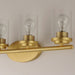 Myhouse Lighting Maxim - 10214CLSBR - Four Light Bath Vanity - Corona - Satin Brass