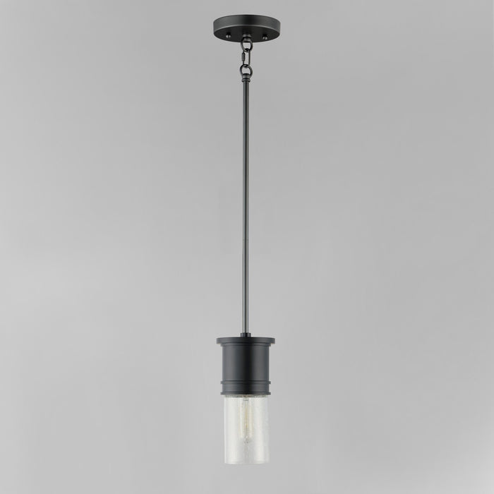 Myhouse Lighting Maxim - 10362CDBK - One Light Mini Pendant - Rexford - Black