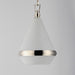 Myhouse Lighting Maxim - 10372WTPN - One Light Mini Pendant - Giza - Polished Nickel